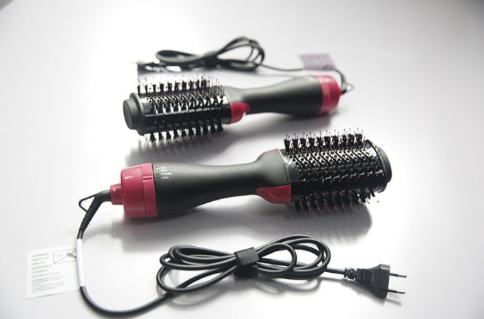 Curling Iron 3-in-1 Hot Air Comb: Hair Dryer, Straightener & Styler