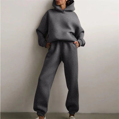 Cozy Oversized Women's Tracksuit Set