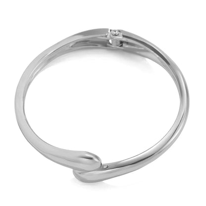 Stylish Wide Metal Bangle Ring