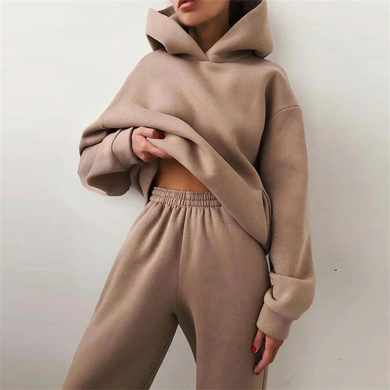 Cozy Oversized Women's Tracksuit Set