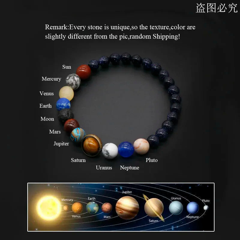 Universe Solar System Bracelet