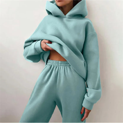 Cozy Oversized Women's Tracksuit Set