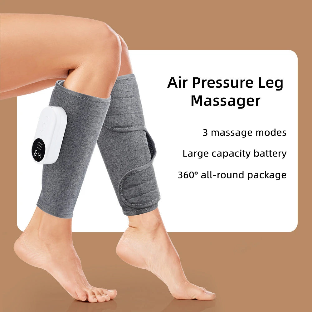 Circulation Leg Massager - Air Compression for Calf, Thigh, Knee