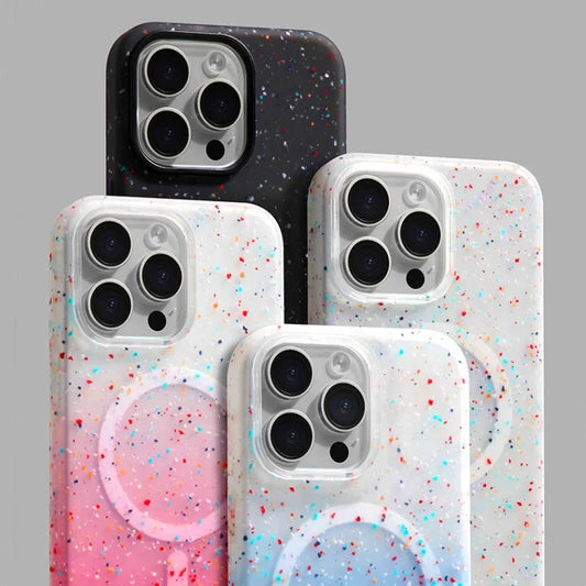 Vibrant Paint Splatter iPhone Case - MagSafe Compatible