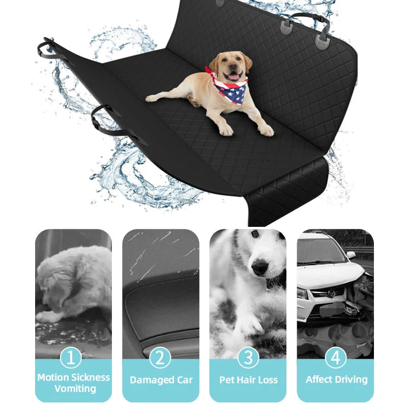 Waterproof Dog Car Seat Cover Hammock Protector Mat