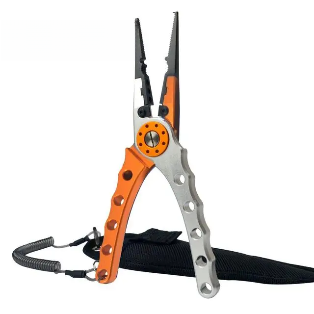 Multifunctional Fishing Pliers, Scissors, Hook Remover - 20cm